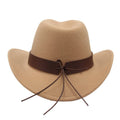 WesternCowgirl Head Felt Hat